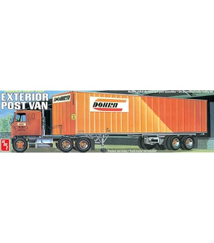 AMT Peerless Logging Trailer 1:25 Scale Model Kit (AMT1103